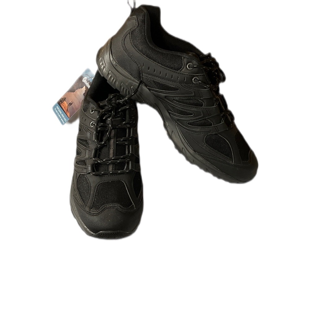 NWT Hawkwell Mens Outdoor Adventure Hiking Black Shoes  T2176 Size 9
